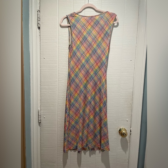 Diane von Furstenberg Multi Color Dress - Size 8 EUC - Picture 5 of 5